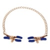 Afbeelding van Cougar Tepelklemmen met Ketting - Goud