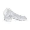 Afbeelding van Jelly Dildo met Ballen - 15 cm