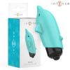Intense Echo Vibrating Bullet Dolphin Blue 8 X 4.7 CM