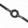 Kink Lip Gag 8cm with Black Leatherette
