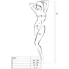 Passion BS032 Red Fishnet Bodystocking One Size