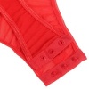 Subblime Teddy with Garter Strap Detail Red S/M