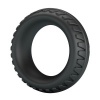 CRAZY BULL - Merritt Textured Silicone Cock Ring Black