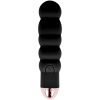 Dolce Vita Six Rechargeable Vibrator Black 7-Speed
