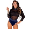 Livco Corsetti Drimina Bodysuit Navy Blue