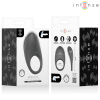 Merlotte Vibrating Penis Ring With Clitoris Stimulation Black