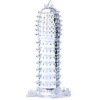 BAILE - Penis Sheath With Transparent Stimulating Points 14 Cm