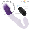 Intense Jill Double Vibrator 20cm - Purple Remote