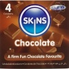Skins Chocolate Premium Condoms Pack 4