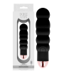 Dolce Vita Six Rechargeable Vibrator Black 7-Speed