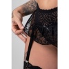 Afbeelding van Christine - Kant-ruche Jarretel String
