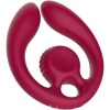 Snail Vibe Gizi Duo Couples Stimulator Remote Burgundy