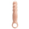 Textured Penis Sheath With Extenders