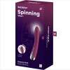 Satisfyer Spinning Vibe 1 G-Spot Rotator Vibrator Red
