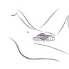 Rocks-Off Glo-Girl Purple Rabbit Vibrator