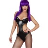 Chilirose CR 3573 Vinyl Bodysuit Black S/M