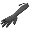 Black Fetish Hand Paddle