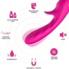 Armony Romance Vibrator with Stimulator Fuchsia