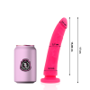 Deltaclub Pink Medical Silicone Dildo 17 CM