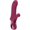 Fun Factory Bi Stronic Curve Thrusting Rabbit - Wine Red