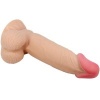 Pretty Love Sliding Skin Dildo Flesh 19.4 CM