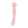 Afbeelding van Good Vibes Only - Dubbelzijdige Wand Vibrator - Soft Silicone - Roze