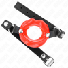 Kink Lip Gag 8cm with Red Leatherette