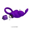 Pretty Love Purple Rabbit Vibrator Ring