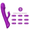 Armony Dildo Rabbit Silicone Purple