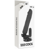 Basecock Realistic Vibrator Black 20 cm
