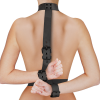 Fetish Submissive Collar and Wrist Set