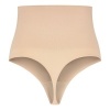 Bye Bra Thong Style Seamless Girdle Beige Size L