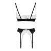 Afbeelding van Christine - 3-Delige BH set Gush - Zwart