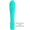Pretty Love Prescott Multifunction G-Spot Vibrator Aqua Green