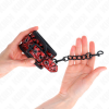 KINK Red & Dark Red Diamond Pattern 17-26 Cm
