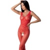 Passion BS098 Bodystocking Red One Size