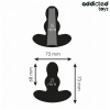 Addicted Toys Hollow Anal Plug Silicone S 7.3CM