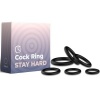 Armony Rings Silicone Black Set