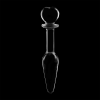 Nebula Series Model 7 Anal Plug Glass Clear 13.5cm