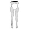 Afbeelding van Cottelli Collection - Open Kruis Jarretelpanty - Zwart