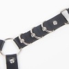 Subblime Leather Belt Garter Harness Rings