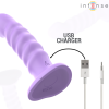 Intense Brenda Vibrator Purple Spiral Remote Control