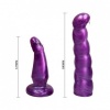 Baile Lilac Double Penetration Harness 17cm