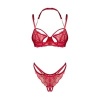 Afbeelding van Obsessive – Matildea 2-Delige Open Set – Rood