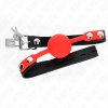 Kink Silicone Ball 4cm Gag with Lock