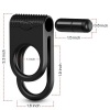 Armony Twins Double Vibrator Ring Couples Black