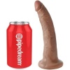 King Cock Realistic Penis 17.5cm Caramel
