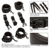 CALEXOTICS Nocturnal Bed Restraints Leather Adjustable Black