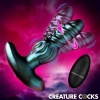 Afbeelding van Creature Cocks - Octo-Squirm Vibrerende Anaalplug - 12,4 cm
