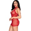 Leg Avenue 81675 Halter Mini Dress Red